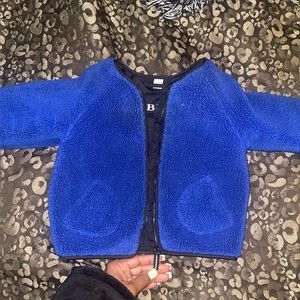 Unisex Blue Burberry Coat fits 6-12 months worn 4/5 times